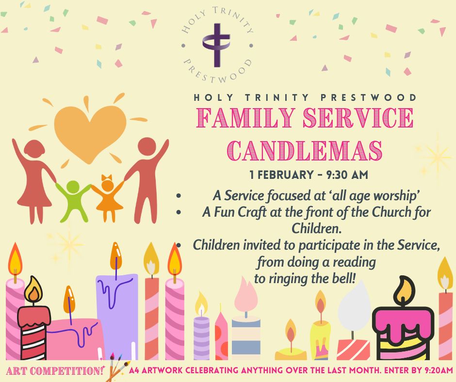 Candlemas Family Service 1 Feb 2026